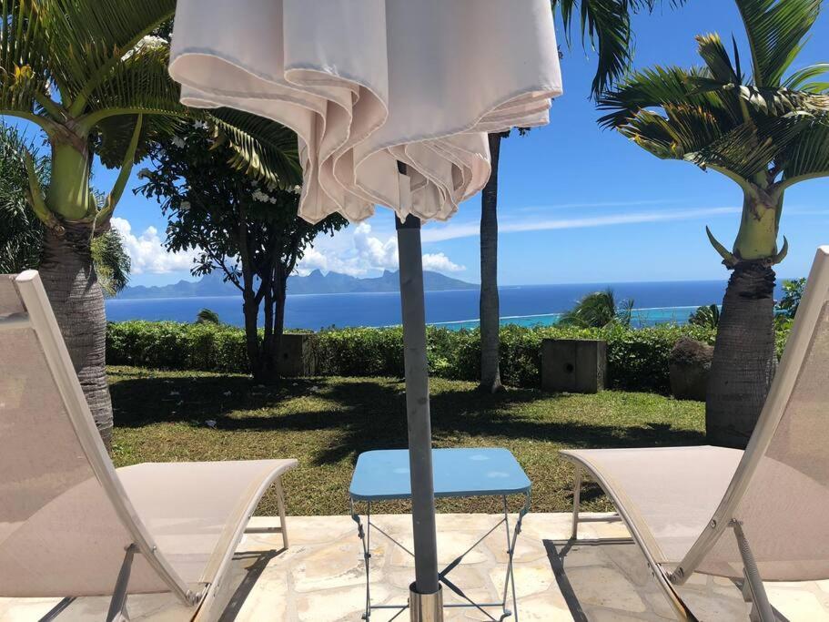 Chambre totalement équipée avec vue imprenable!!! Punaauia  Esterno foto
