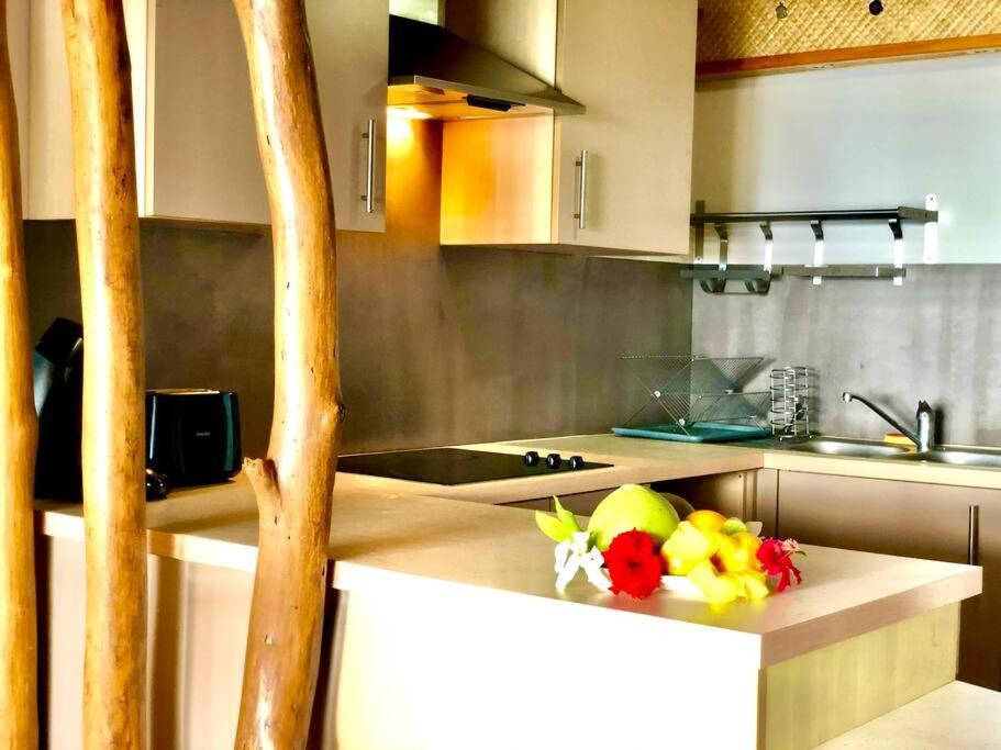 Chambre totalement équipée avec vue imprenable!!! Punaauia  Esterno foto