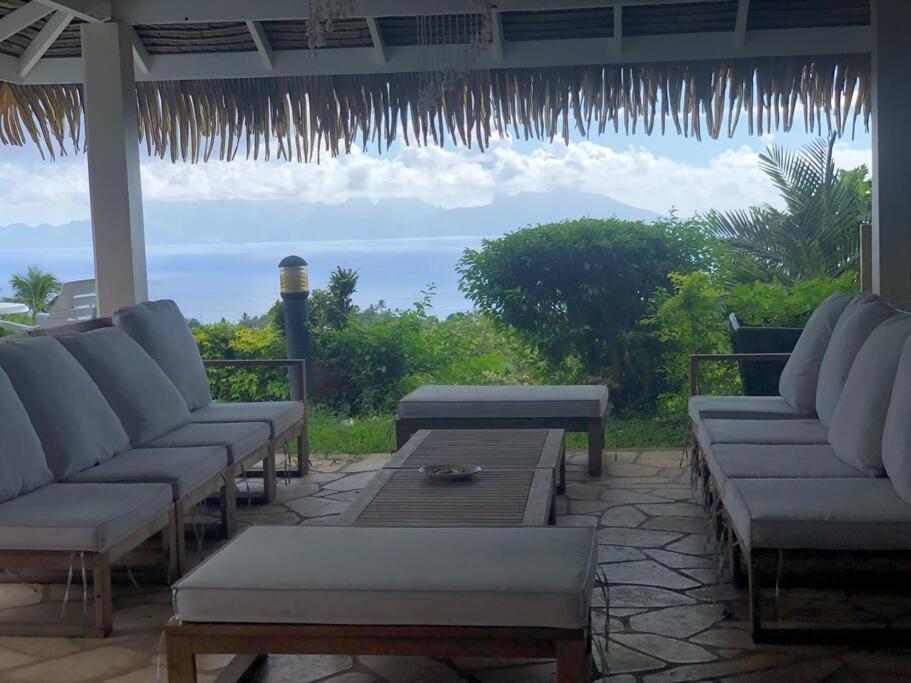 Chambre totalement équipée avec vue imprenable!!! Punaauia  Esterno foto