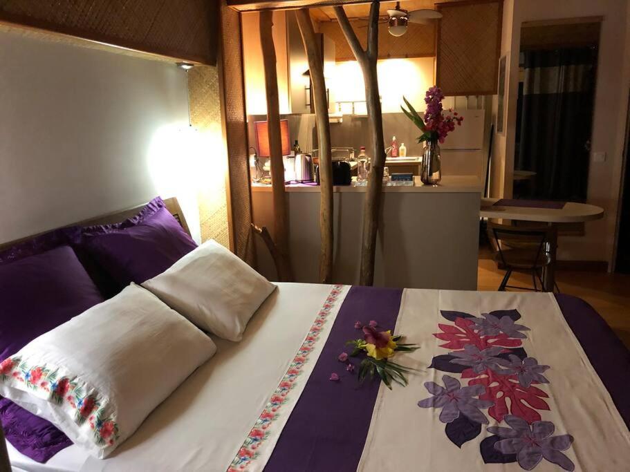 Chambre totalement équipée avec vue imprenable!!! Punaauia  Esterno foto