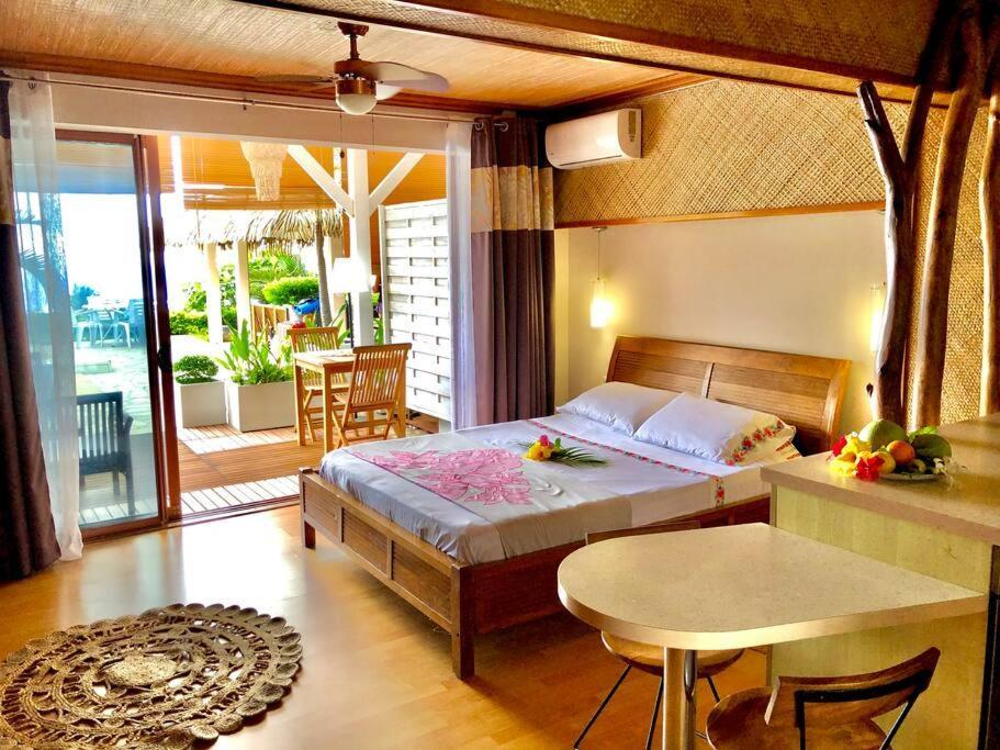 Chambre totalement équipée avec vue imprenable!!! Punaauia  Esterno foto