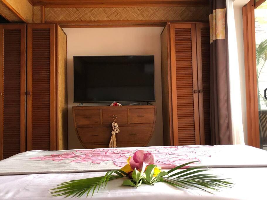 Chambre totalement équipée avec vue imprenable!!! Punaauia  Esterno foto